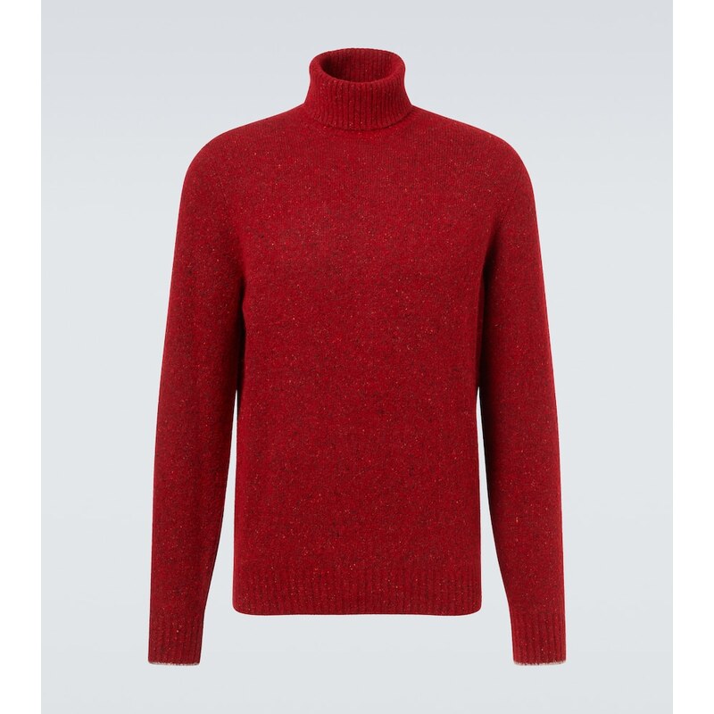 Brunello Cucinelli Alpaca wool, silk, and cotton-blend sweater