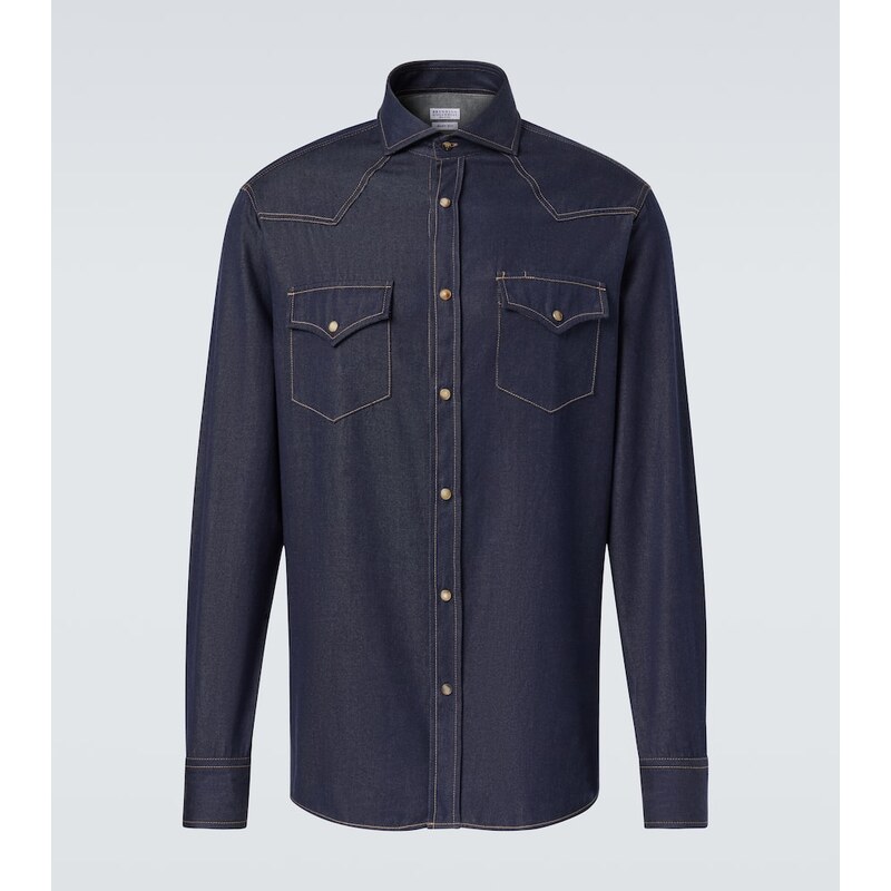 Brunello Cucinelli Denim shirt
