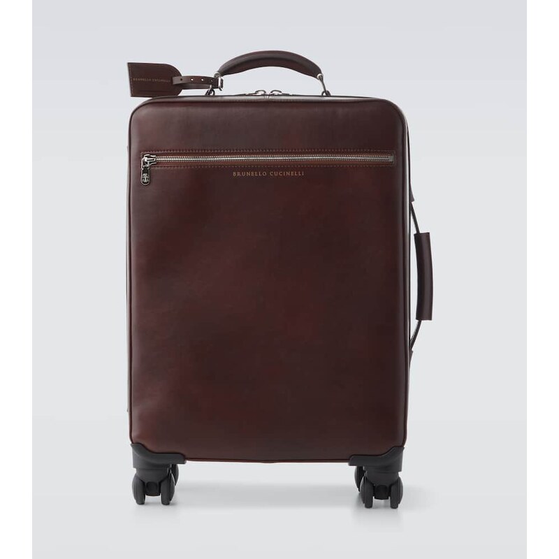 Brunello Cucinelli Leather suitcase