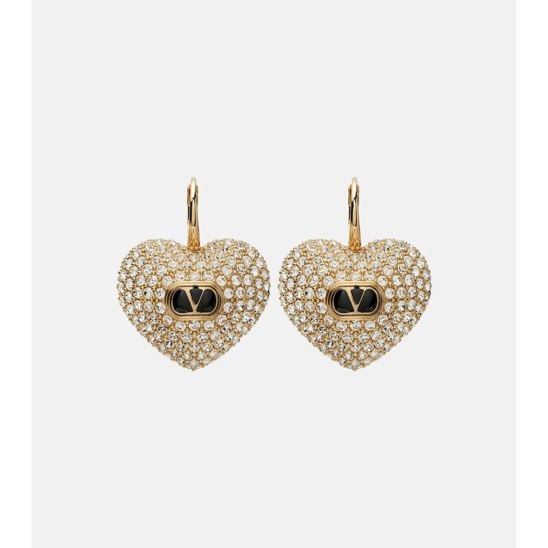 Valentino CÅur Royale crystal-embellished earrings