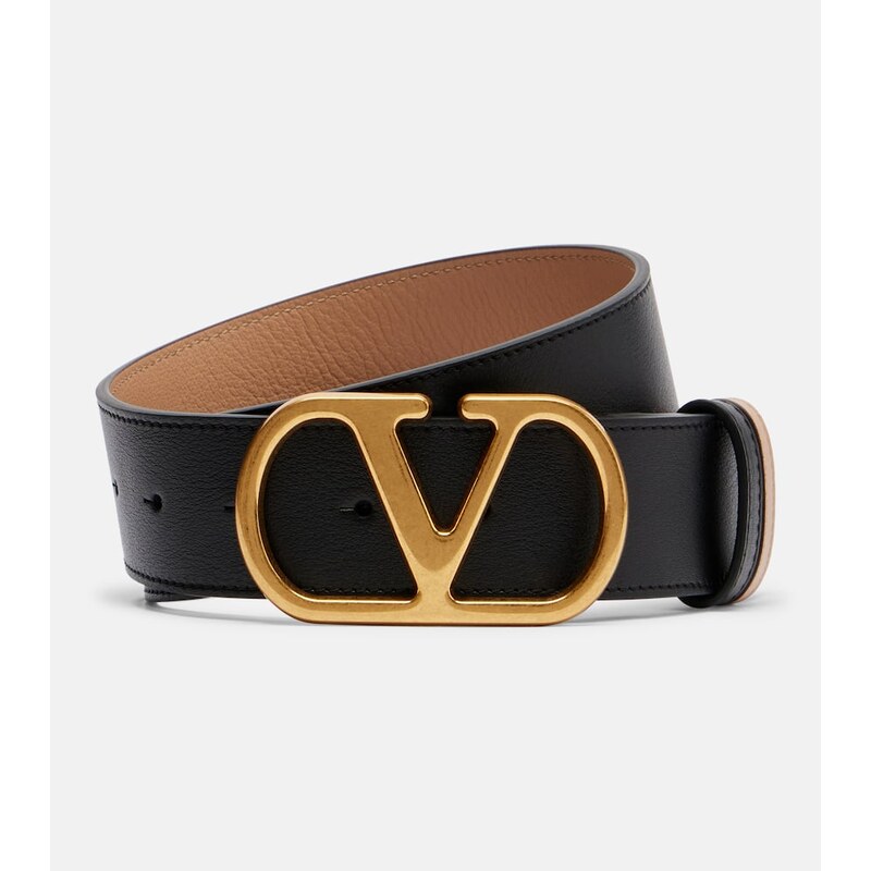 Valentino Garavani VLogo 40 reversible leather belt