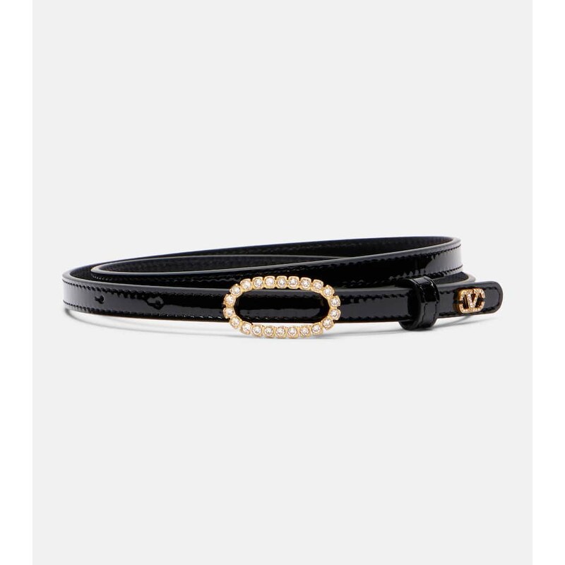 Valentino Garavani VLogo embellished leather belt