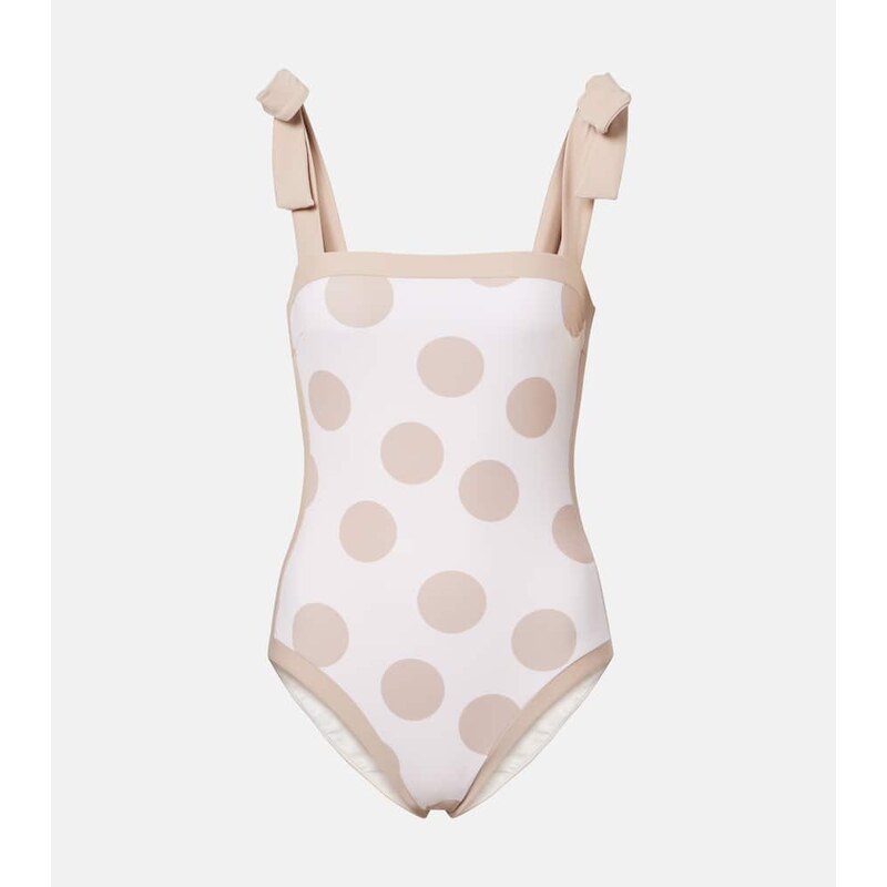 Simkhai Piper polka-dot swimsuit