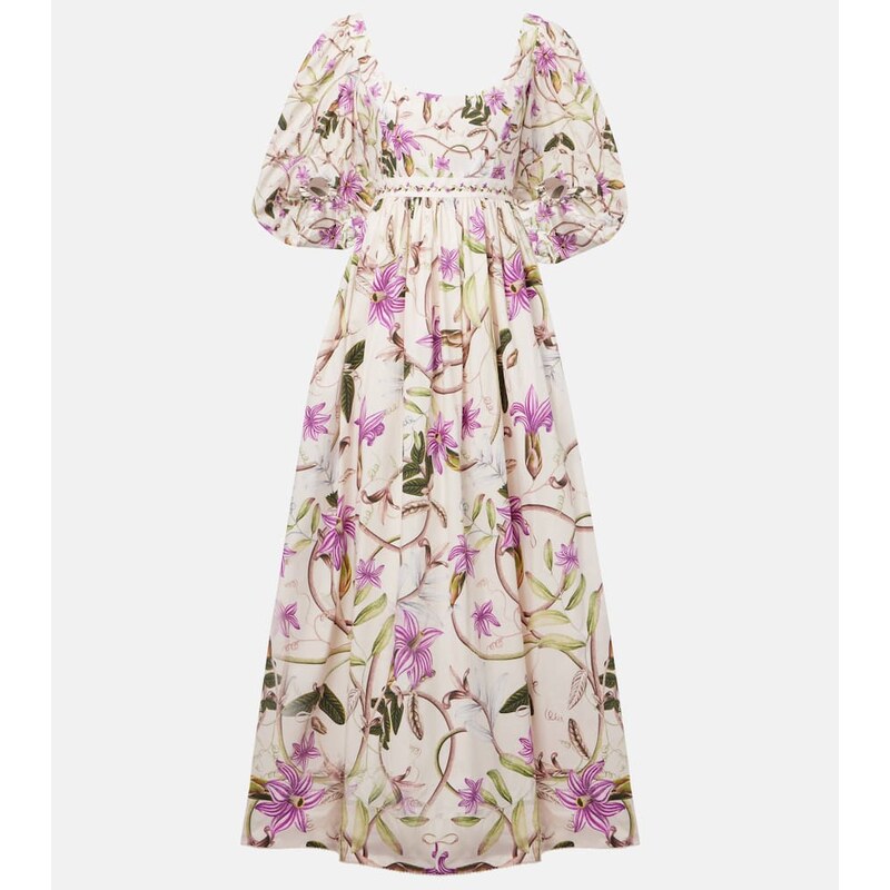 Agua by Agua Bendita Viviane floral cotton maxi dress