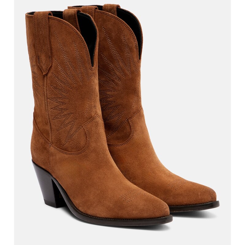 Golden Goose Wish Star 70 suede cowboy boots
