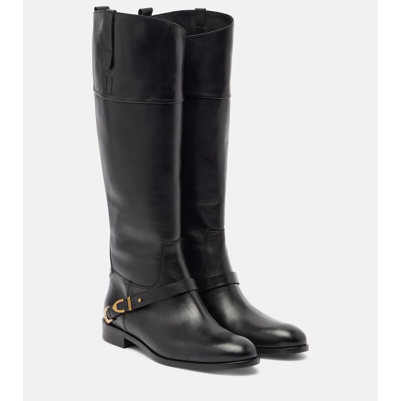 Golden Goose Charlie leather knee-high boots