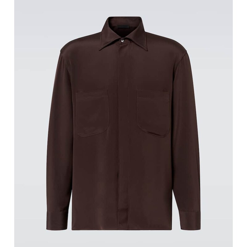 Saman Amel Silk shirt
