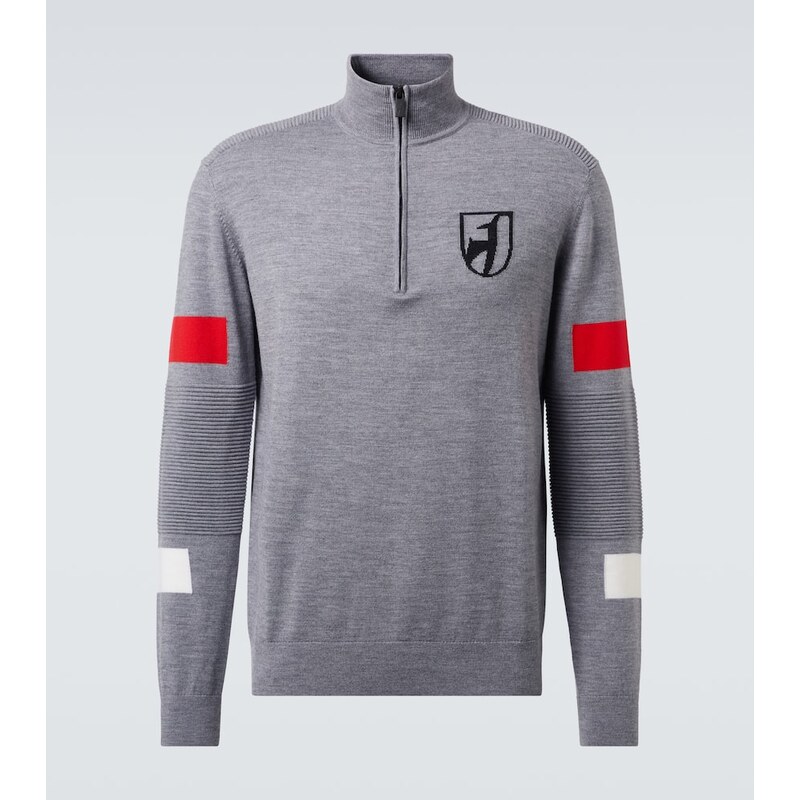 Toni Sailer Hupert wool half-zip sweater