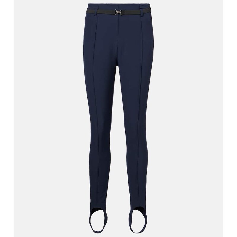 Toni Sailer Theodora belted stirrup ski pants