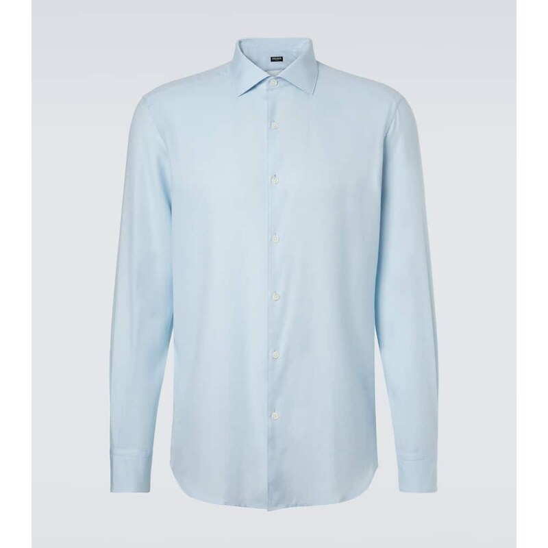 Zegna Cotton and cashmere shirt