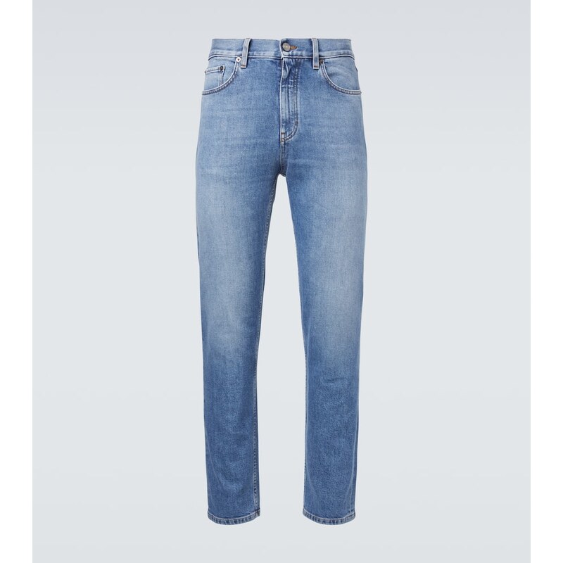 Zegna High-rise straight jeans