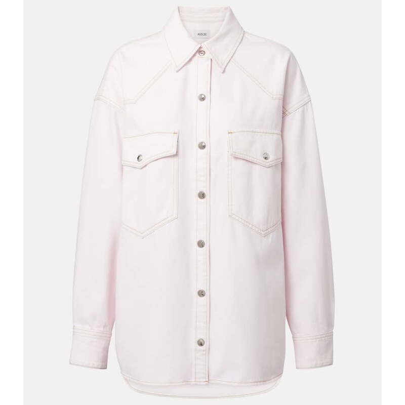 Agolde Lotta denim overshirt