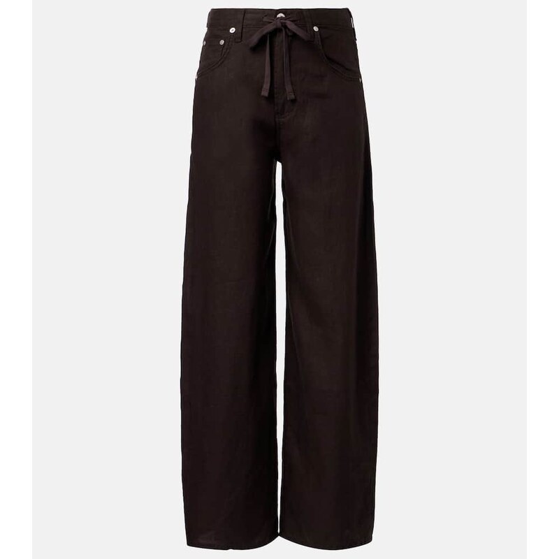 Citizens of Humanity Brynn linen wide-leg pants
