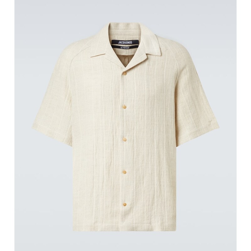 Jacquemus Fonccio jacquard bowling shirt