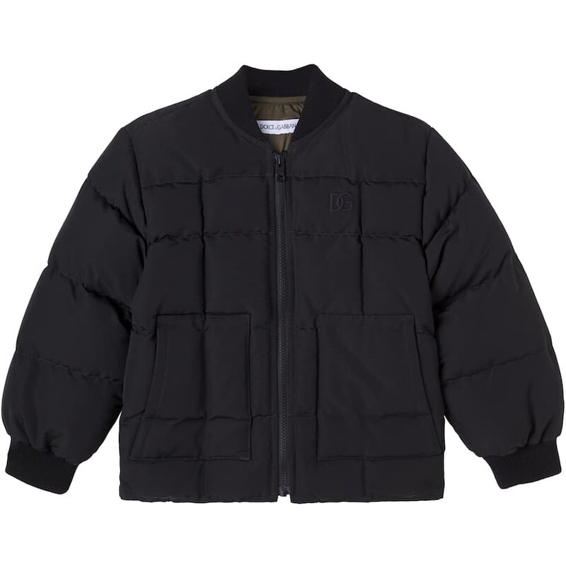 Dolce&Gabbana Kids Cotton-blend down jacket