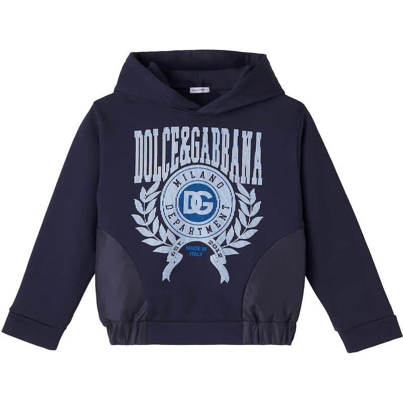 Dolce&Gabbana Kids DG cotton-blend sweatshirt