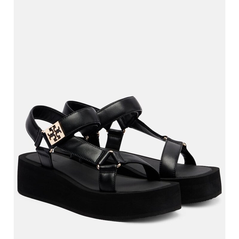 Tory Burch Mellow leather platform sandals