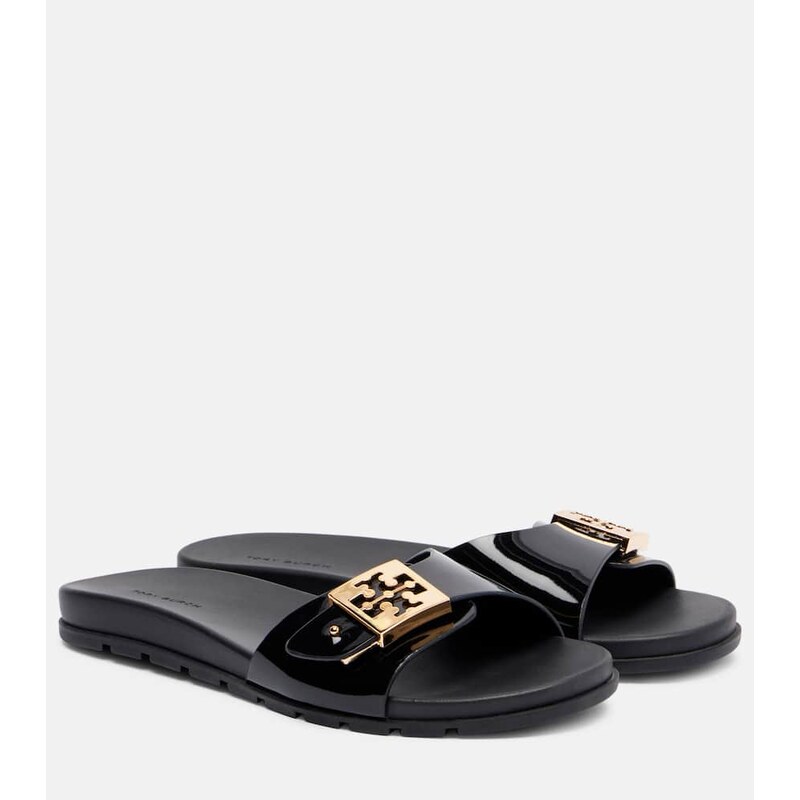 Tory Burch Double T slides