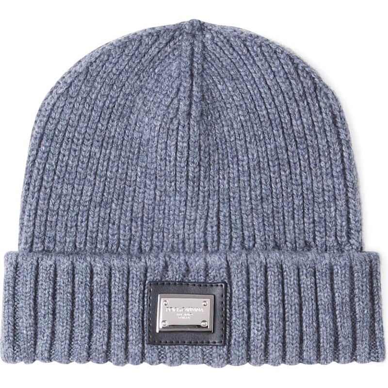 Dolce&Gabbana Kids Ribbed-knit wool and cashmere beanie