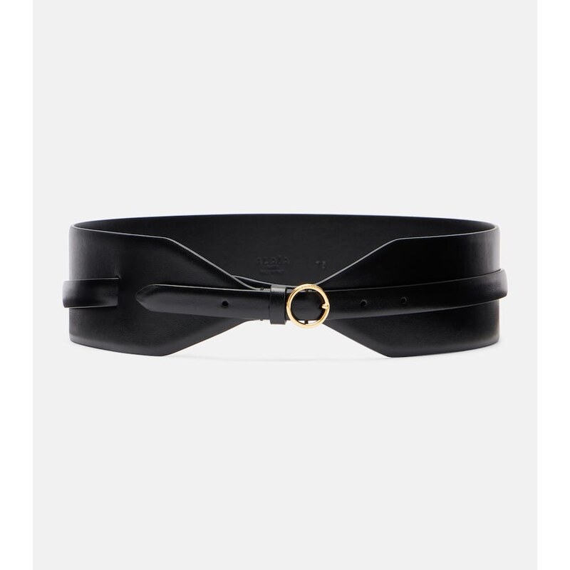 Alaïa Double Large leather belt