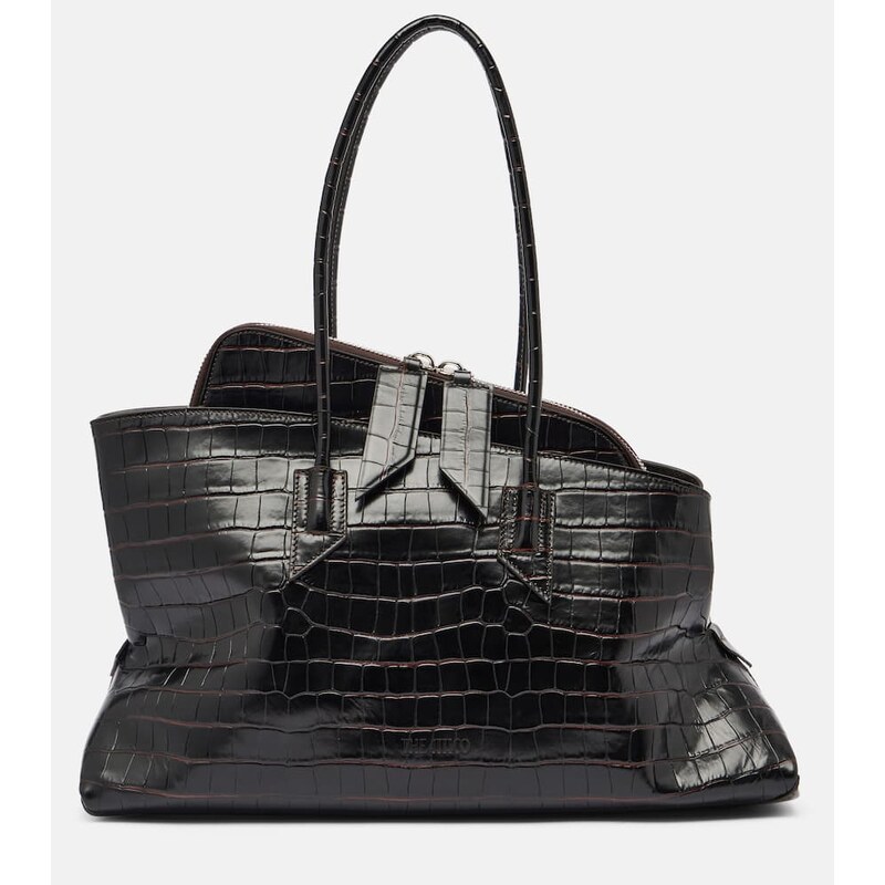 The Attico La Passeggiata Medium leather tote