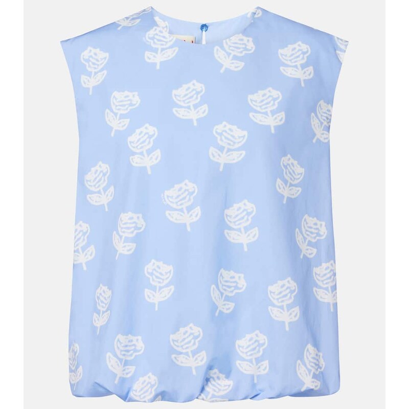 Marni Floral cotton top