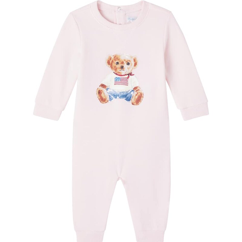 Polo Ralph Lauren Kids Baby Polo Bear cotton-blend onesie