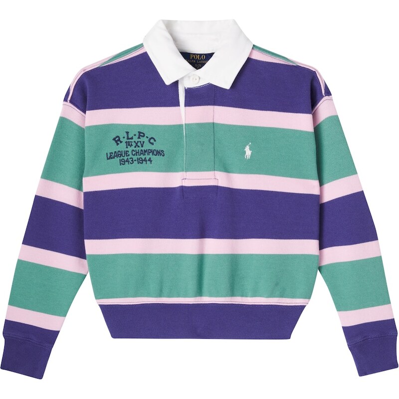 Polo Ralph Lauren Kids Striped cotton polo shirt