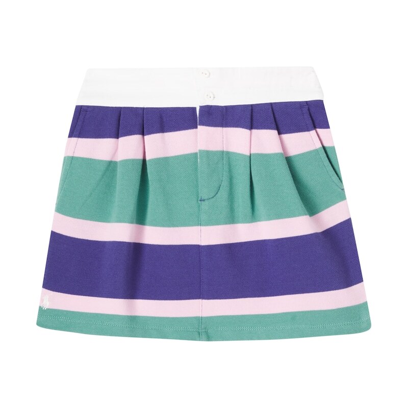 Polo Ralph Lauren Kids Striped cotton skirt