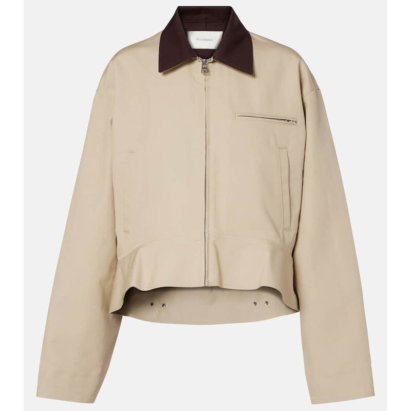 Dámská bunda z JW Anderson v barvě beige a brown
