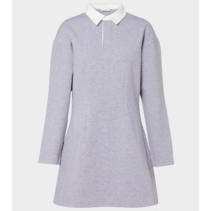JW Anderson Cotton-blend jersey polo dress