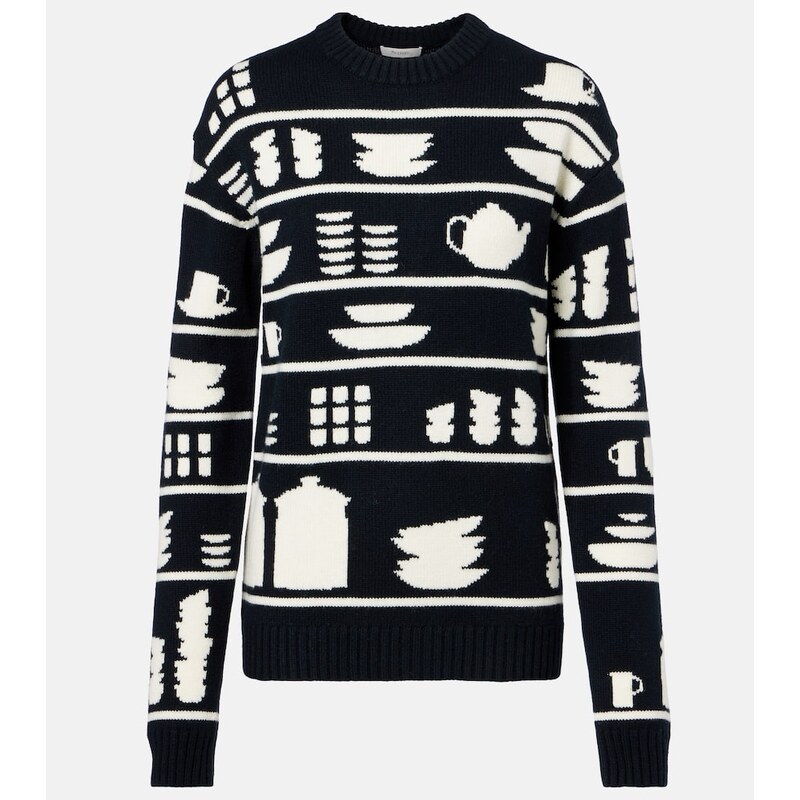 JW Anderson Jacquard wool sweater