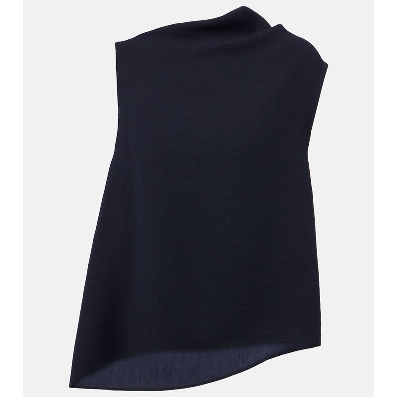 Vince Asymmetric draped top