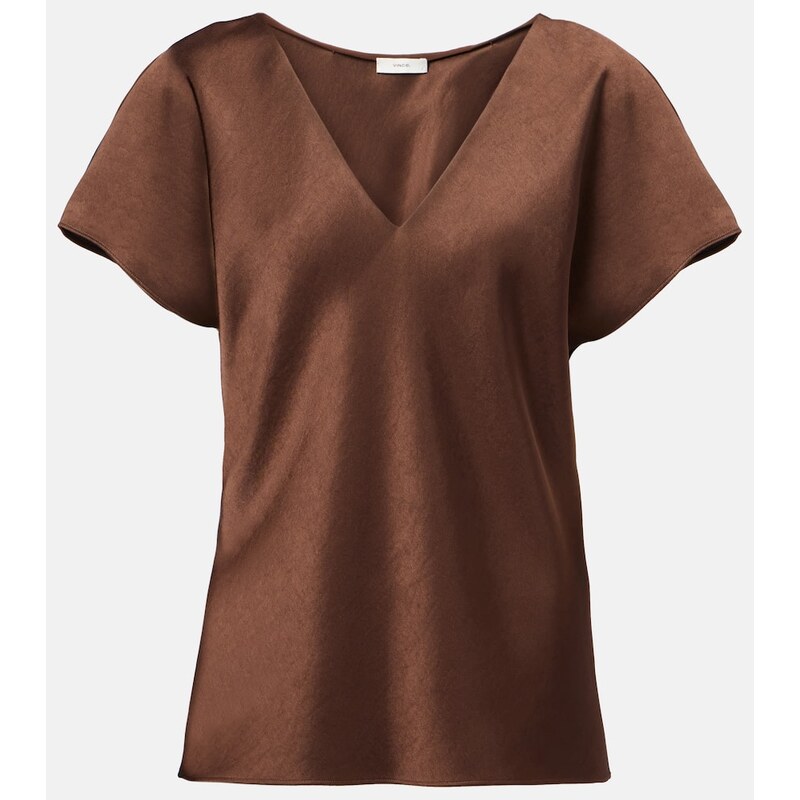 Vince Satin blouse