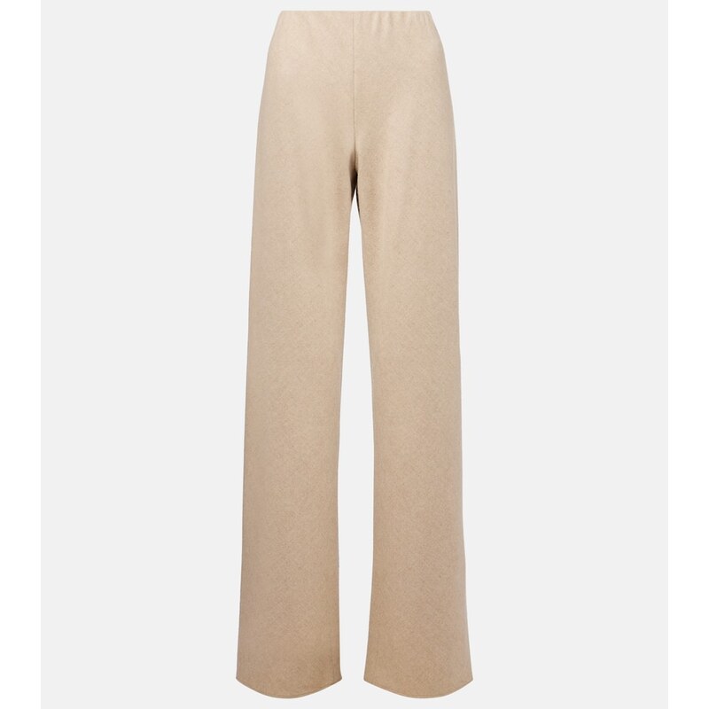Vince High-rise wide-leg pants