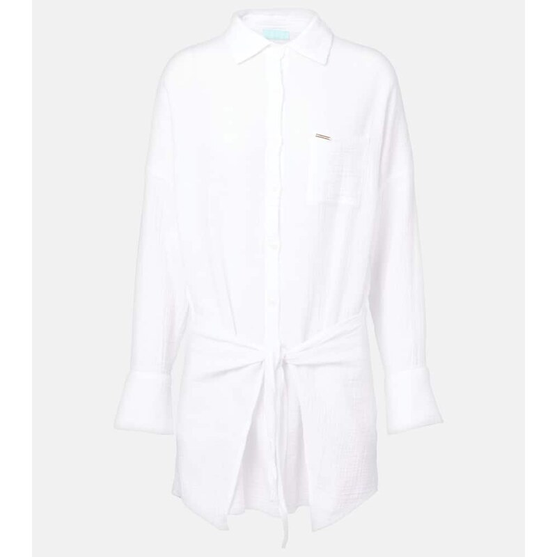 Melissa Odabash Sara cotton shirt dress