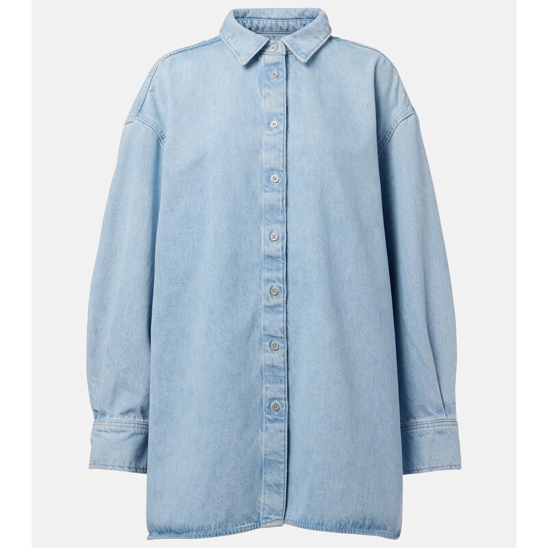 7 For All Mankind Nina oversized denim shirt