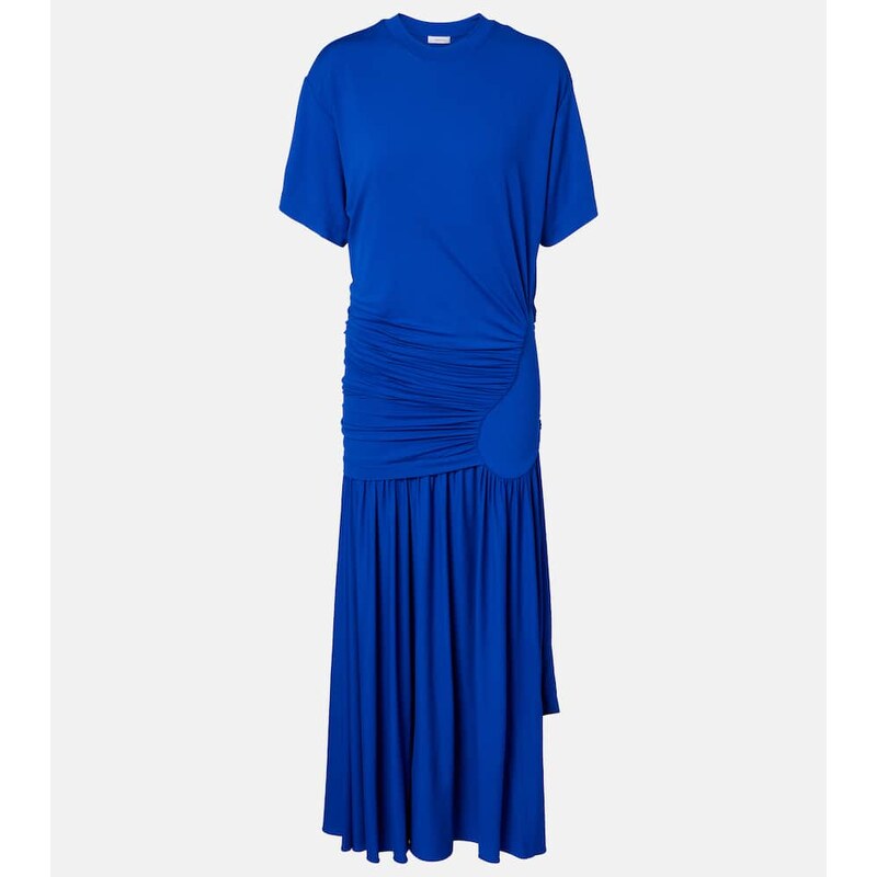 Ferragamo Draped jersey T-shirt dress