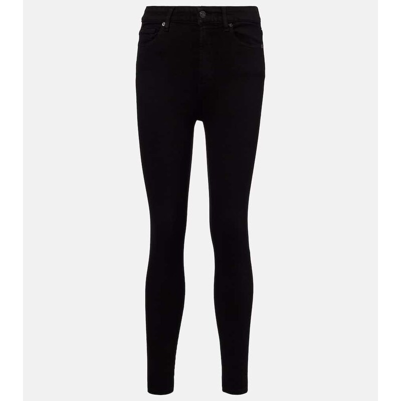 7 For All Mankind Aubrey high-rise skinny jeans