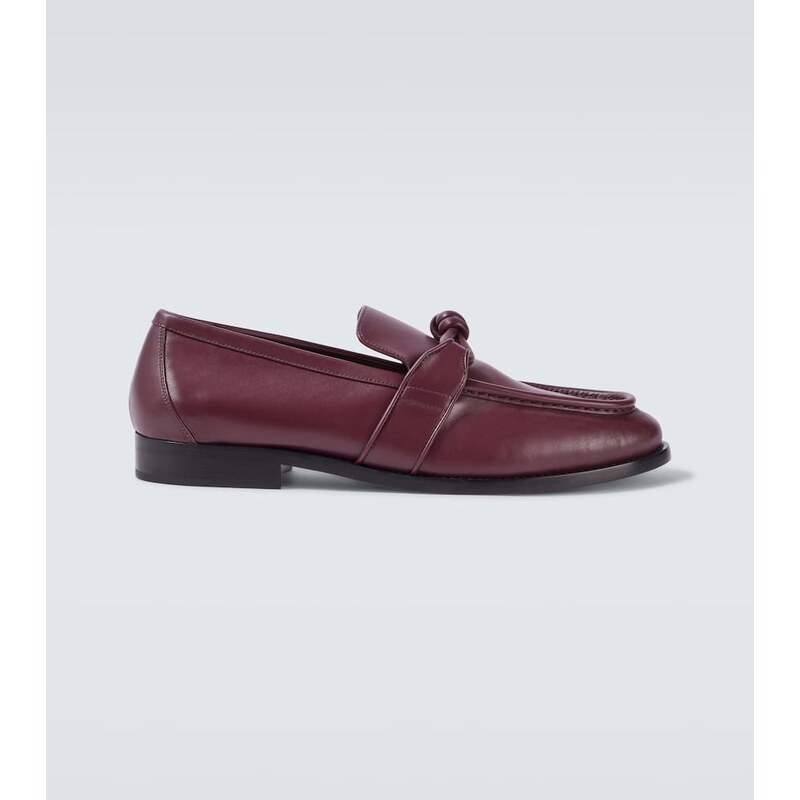 Bottega Veneta Astaire Knot leather loafers