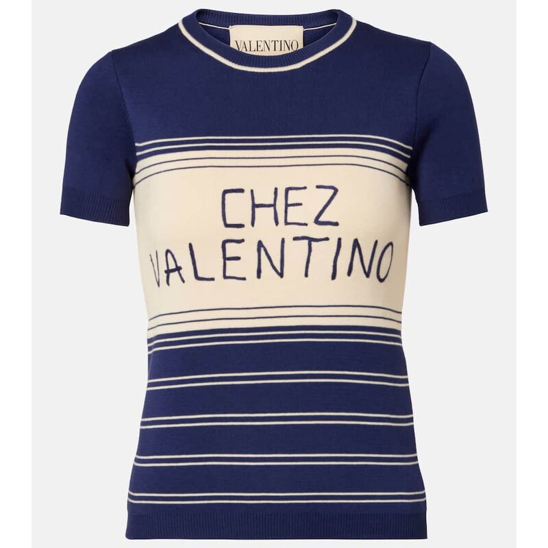 Valentino Chez Valentino cotton T-shirt