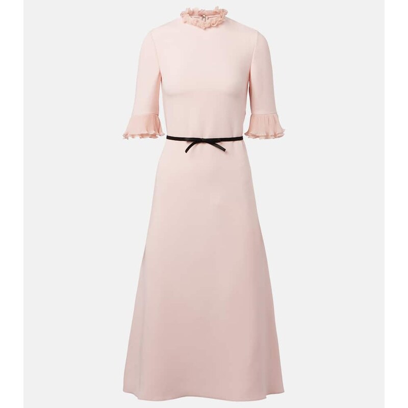 Valentino Cady Couture ruffled midi dress