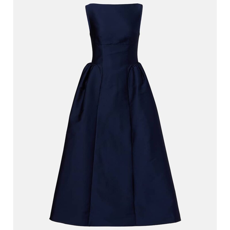 Roland Mouret Taffeta midi dress