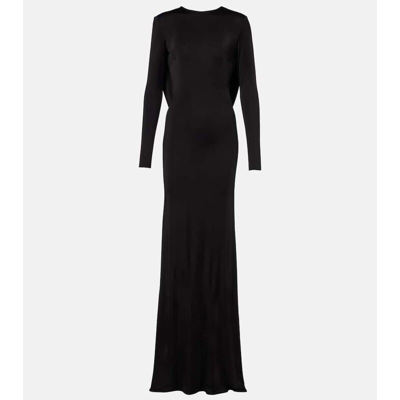 The New Arrivals Ilkyaz Ozel Roisin draped open-back gown