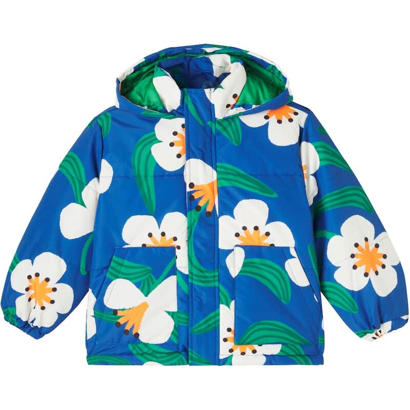 Fábula Cosmotipo floral puffer jacket