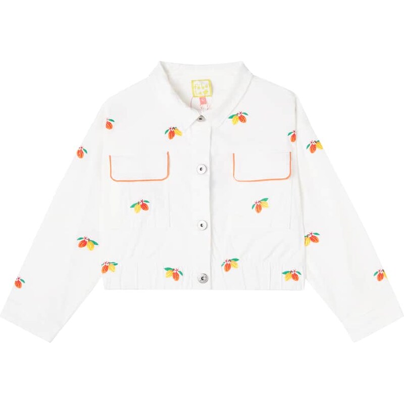 Fábula Cacau cotton-blend twill jacket
