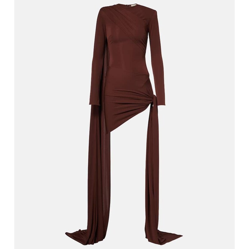 The New Arrivals Ilkyaz Ozel Venus draped minidress