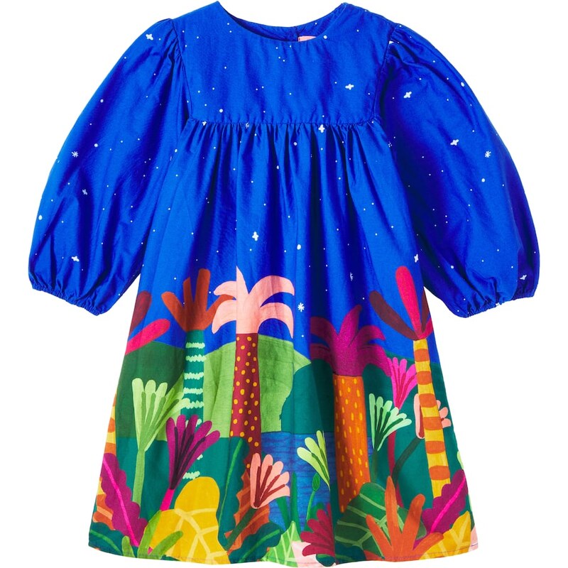 Fábula Printed cotton dress