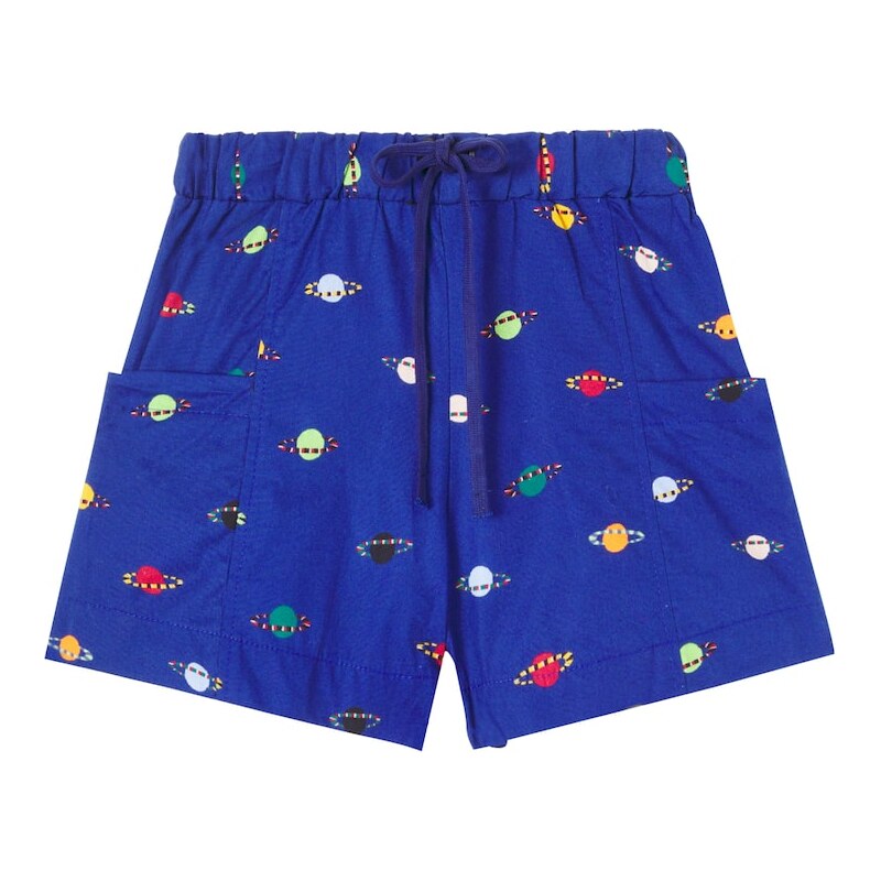 Fábula Printed cotton shorts