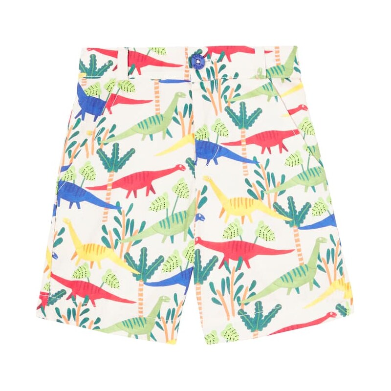 Fábula Printed cotton shorts